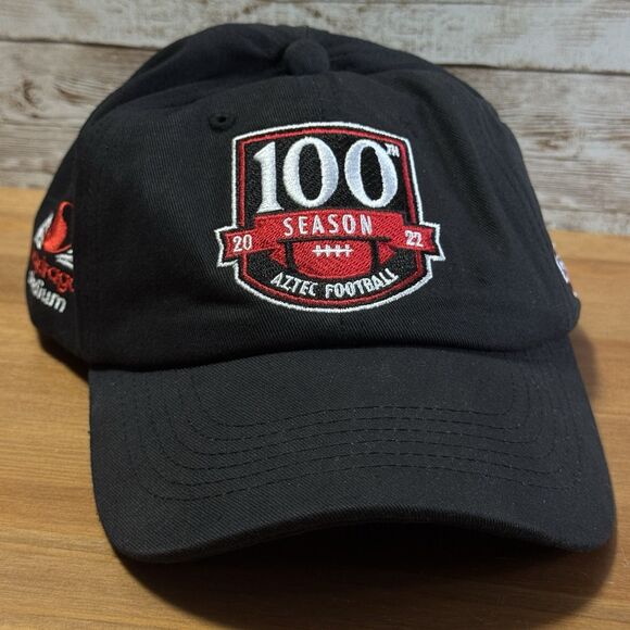 SDSU San Diego State Aztecs 100th Season Hat 2022 Snapdragon Stadium Strapback - Picture 1 of 12